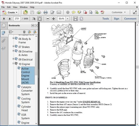 Honda Odyssey troubleshooting guide